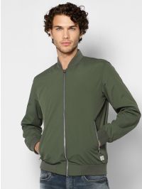 Green Bomber Jacket