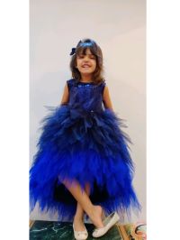 Blue Star Hilow Party dress