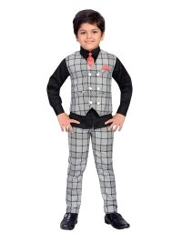  Boy's Regular Fit Double Breasted Suit